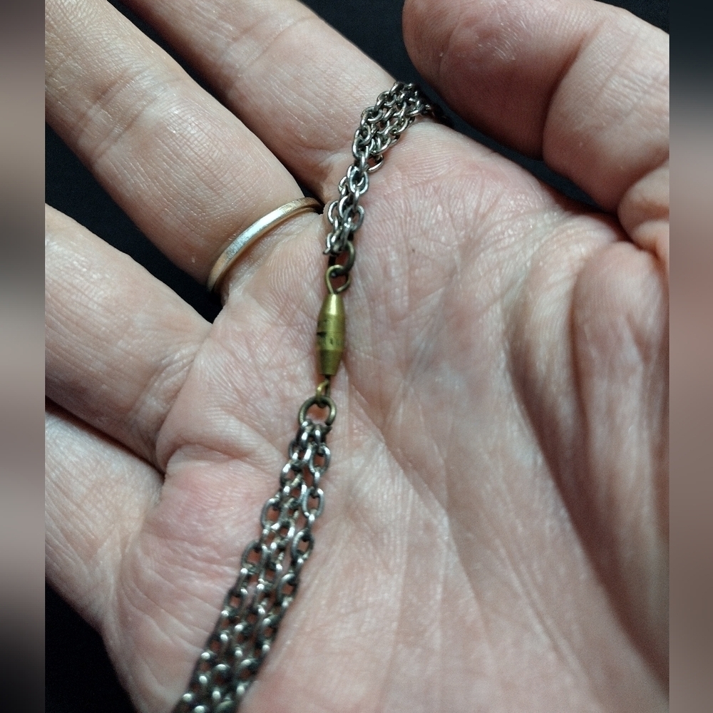 Vintage Multi-strand Beaded Charm Necklace - Picture 7 of 10